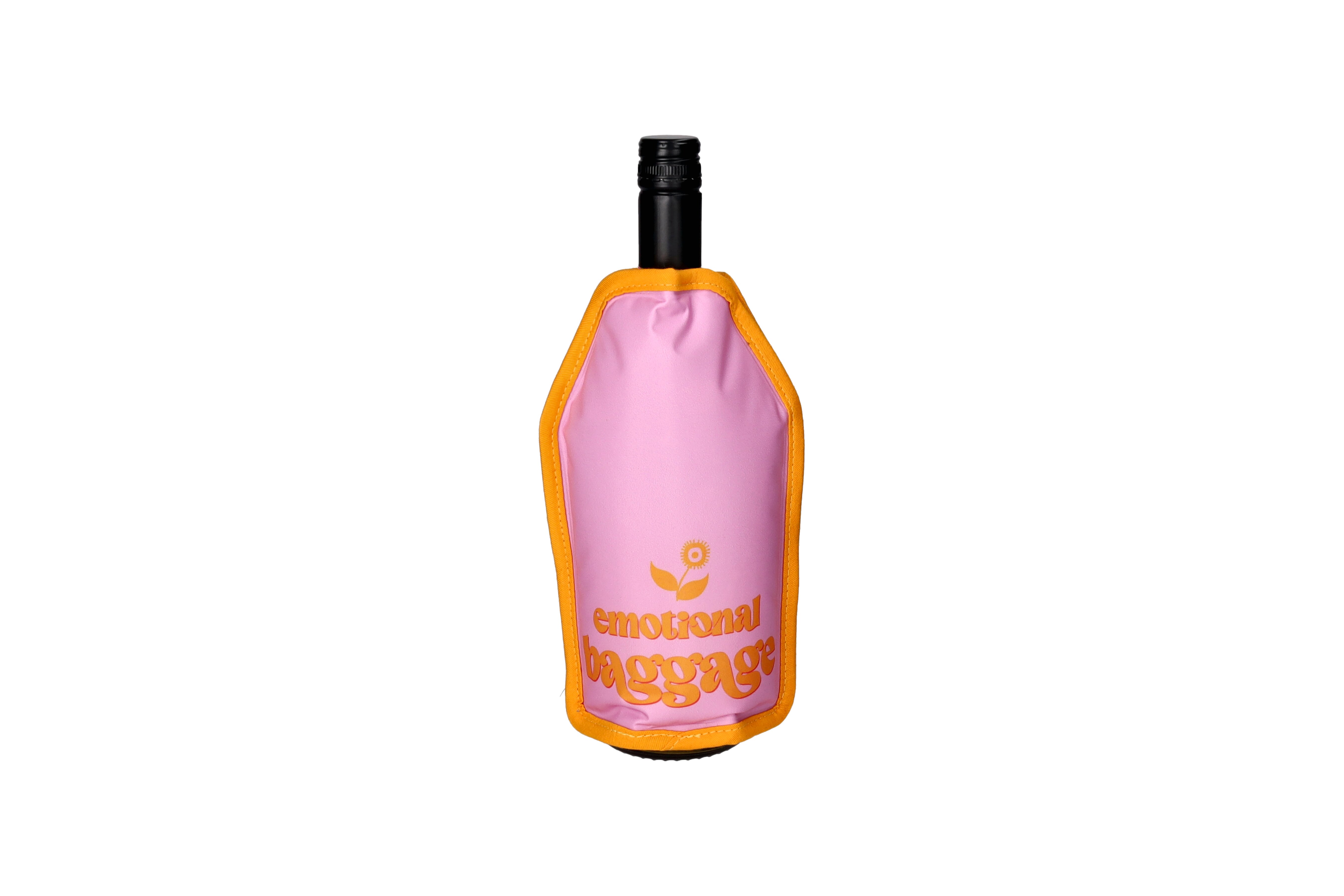 Froid, Kühlmanschette, Motiv: Emotional baggage, rosa/orange