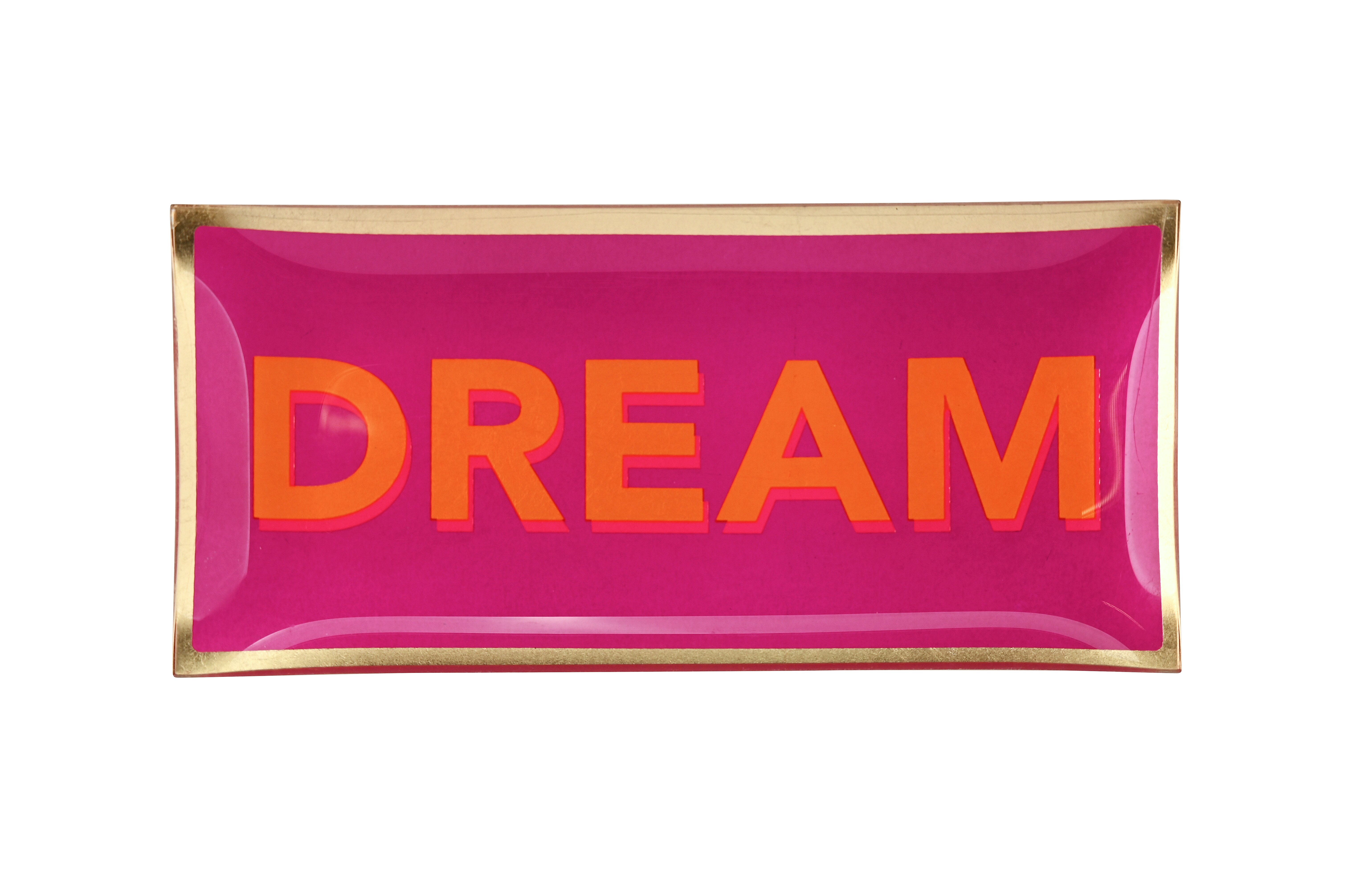 Love Plates, Glasteller, L, Dream, neon lila