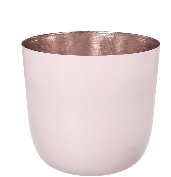 Madras, Windlicht, L, blush/rosé