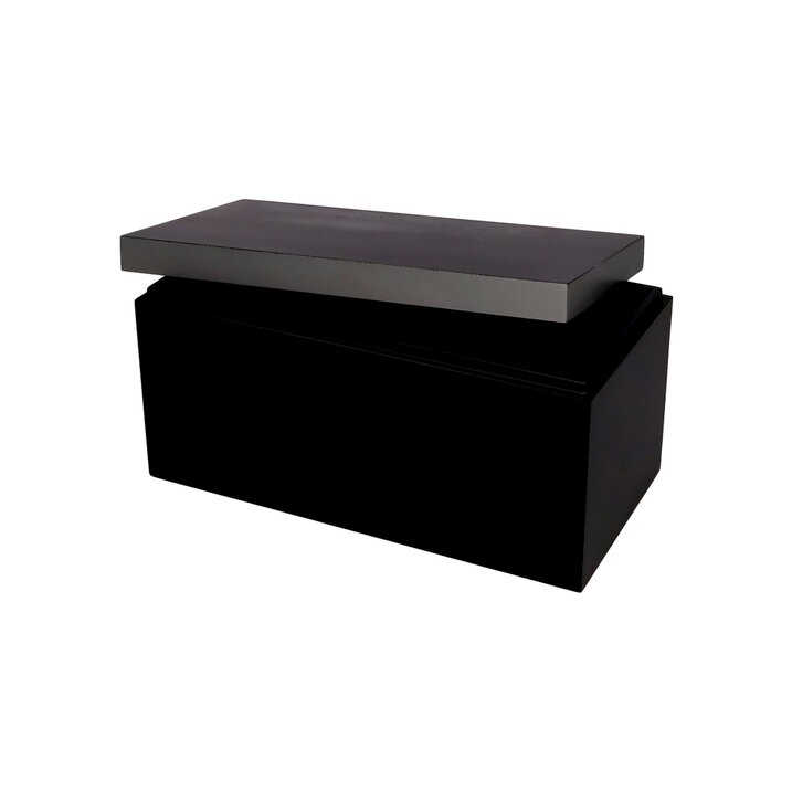 Neo, Box, M(13x13x26cm), 2 farbig, dunkelgrau/schwarz